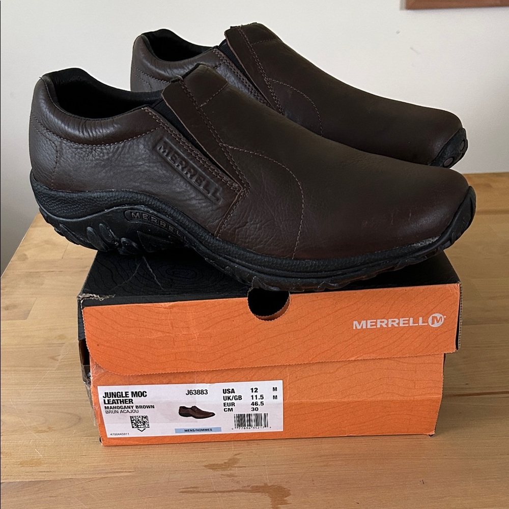 Merrell Men's Jungle Moc Slip-On - Dark Brown
